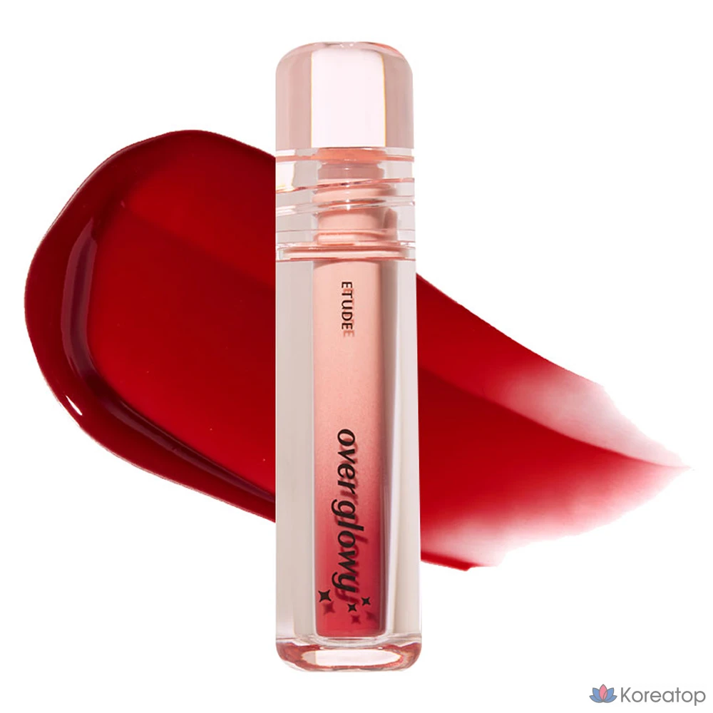 Оттенок Etude House Over Glow Tint, 09 Fake Red, 1 шт.