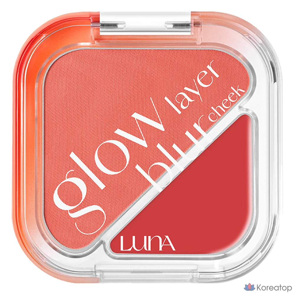 Румяна Luna Glow Layer Blur Cheek Blusher, оттенок 04 Shy Red, 1 шт.