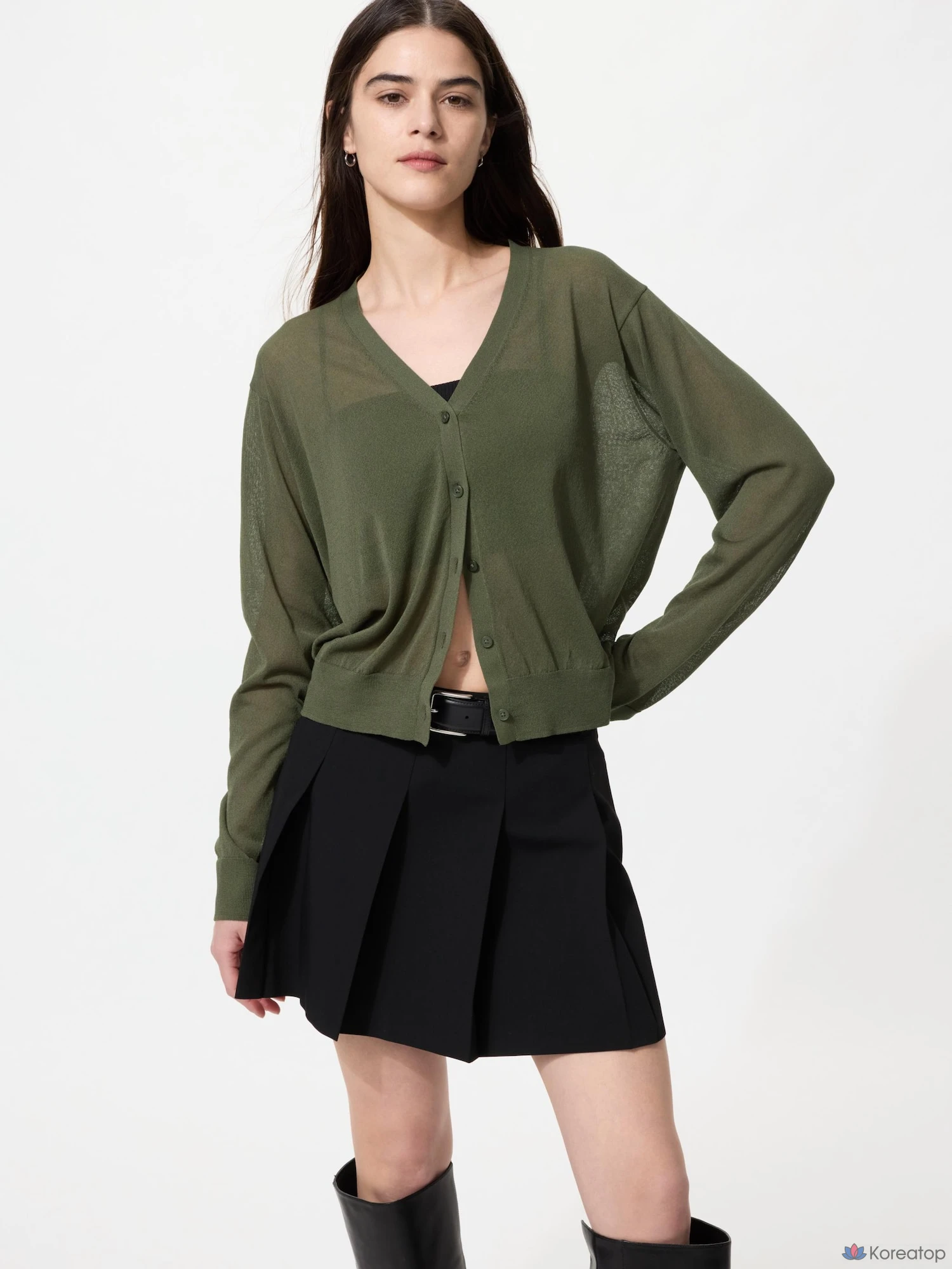 Кардиган Uniqlo Light V-Neck Cardigan
