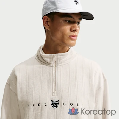 Топ для гольфа мужской Nike Fairway Fresh Therma-FIT Oversized Half-Zip, фото 3