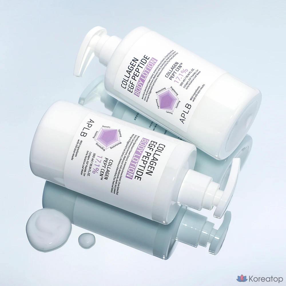 Лосьон для тела APLB с коллагеном и EGF-пептидами, 300 мл, 1 шт.