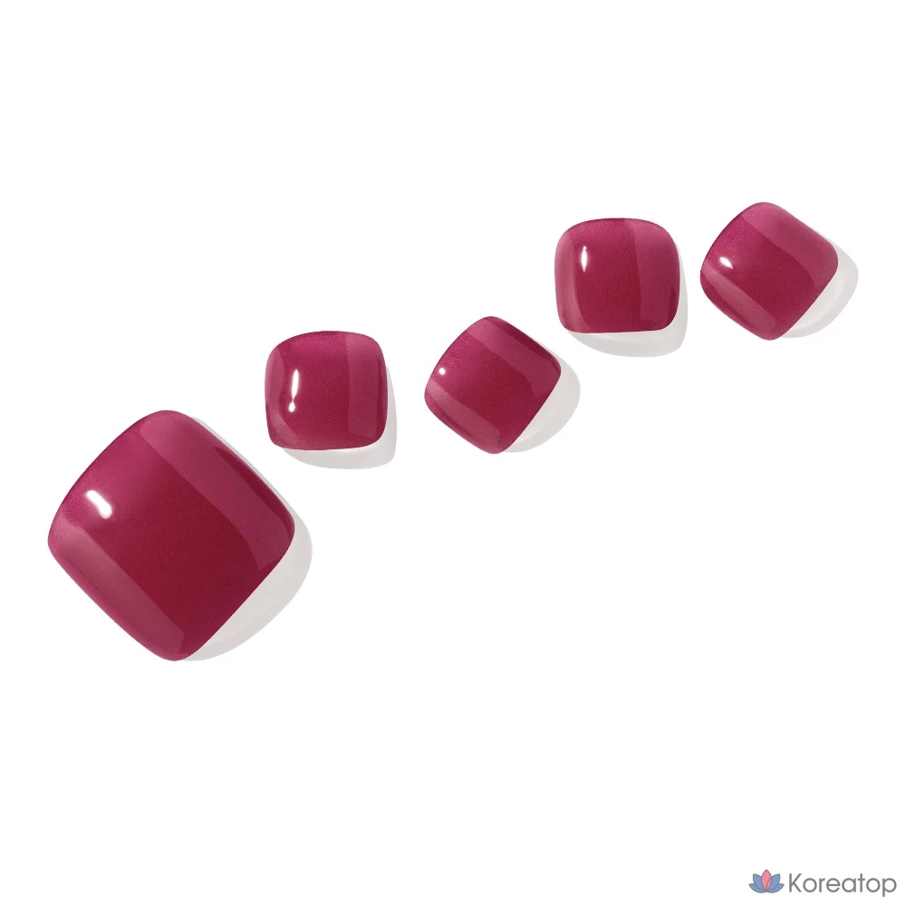 Пилинг-педикюр Ohora P Gel Pedi Strip, оттенок Grape Jelly, 1 шт., фото 2