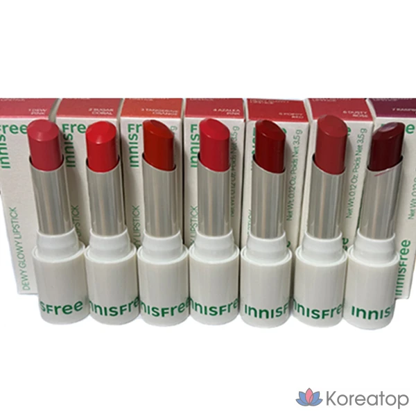 Помада Innisfree Dewy Glow 3,5 г (№ 01-07), № 07 «Малиновая слива», 1 шт.