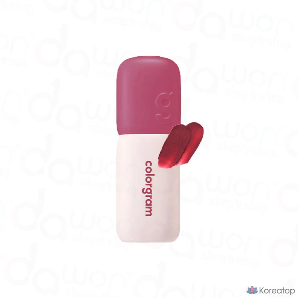 Тинт для губ Colorgram Nude Blur Tint, оттенок Coral Lit, 5 г, 1 шт., фото 8