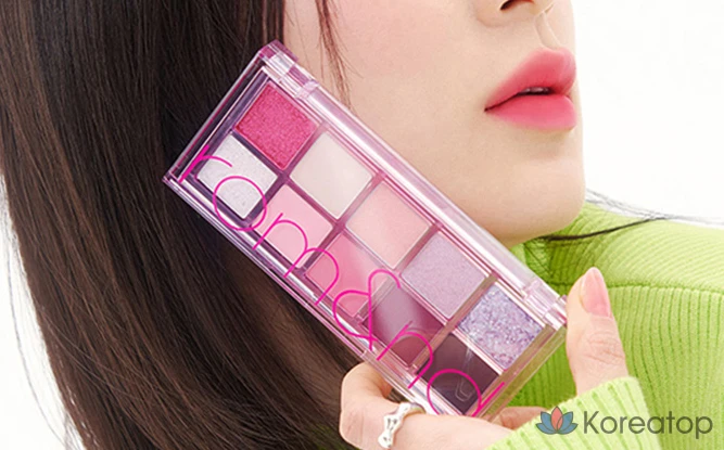 Палетка теней для век ROM&ND Better Than Palette, оттенок 07 Berry Fuchsia Garden, 1 шт., фото 5