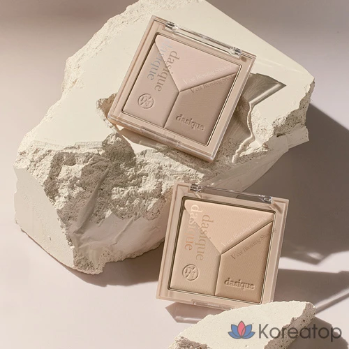 Тени для век Dasique V-Cut 13 г, 02, холодный оттенок, 1 шт., фото 8