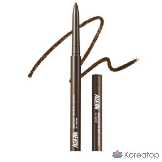 Гелевая подводка для глаз MERZY the First Slim Gel Eyeliner, 0,05 г, цвет бронзовый опал, 1 шт.