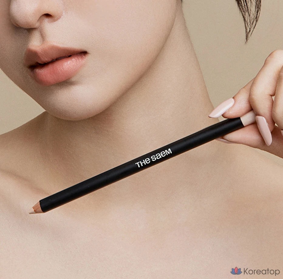 Карандаш для лица The Saem Cover Perfection, 2 г, 1 шт., натуральный бежечный., фото 5