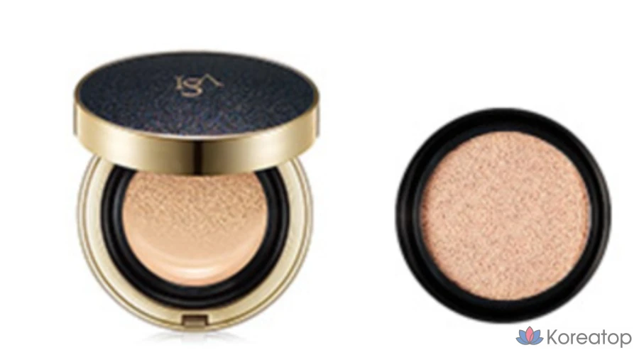 Тональный крем Isa Knox Age Focus Phytopro-Retinol Extreme Cover Cushion (основной продукт + набор сменных блоков) 15 г, № 21, 1 шт., фото 4