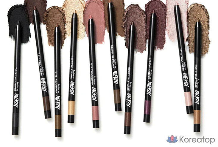 Гелевая подводка для глаз MERZY the First, 0,5 г, цвет G14 Crimson, 1 шт., фото 3