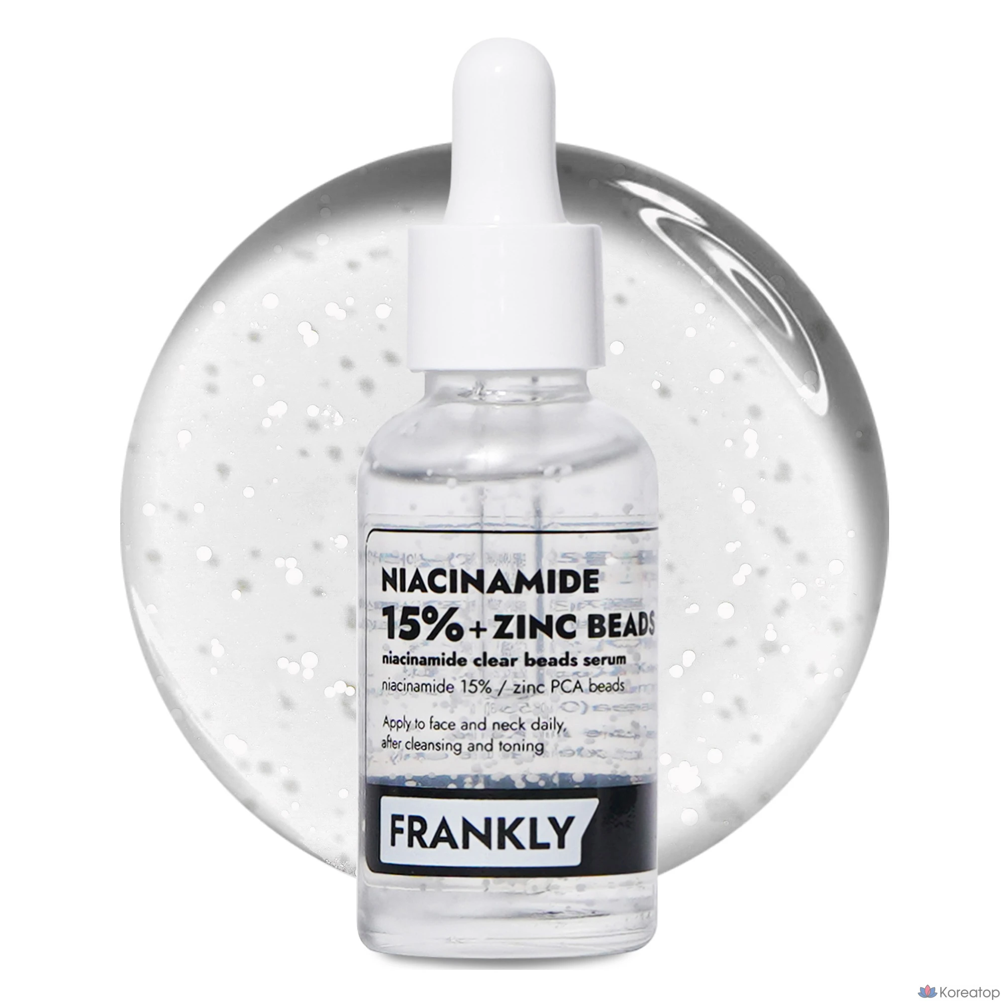 Сыворотка Frankly с ниацинамидом 15% и цинковыми гранулами, 30 мл, 1 шт.
