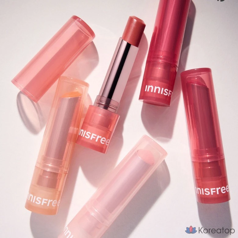 Бальзам для губ Innisfree Dewy Tint, № 1, нежно-розовый, 3,2 г, 1 шт., фото 6