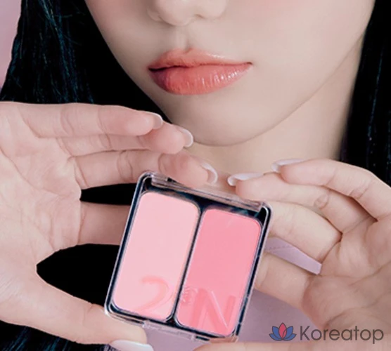 Тинт для щек 2an Dual Cheek, оттенок 17 Bubble Heart, 4.7 г, 1 шт., фото 7