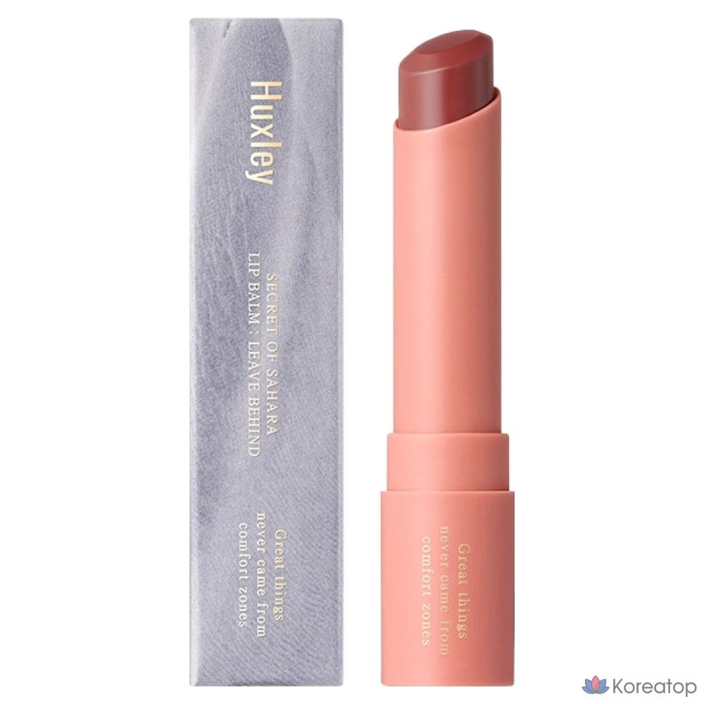 Бальзам для губ Huxley Leave Behind, оттенок 06 «Терракотовый кирпич», 3 г, 1 шт.