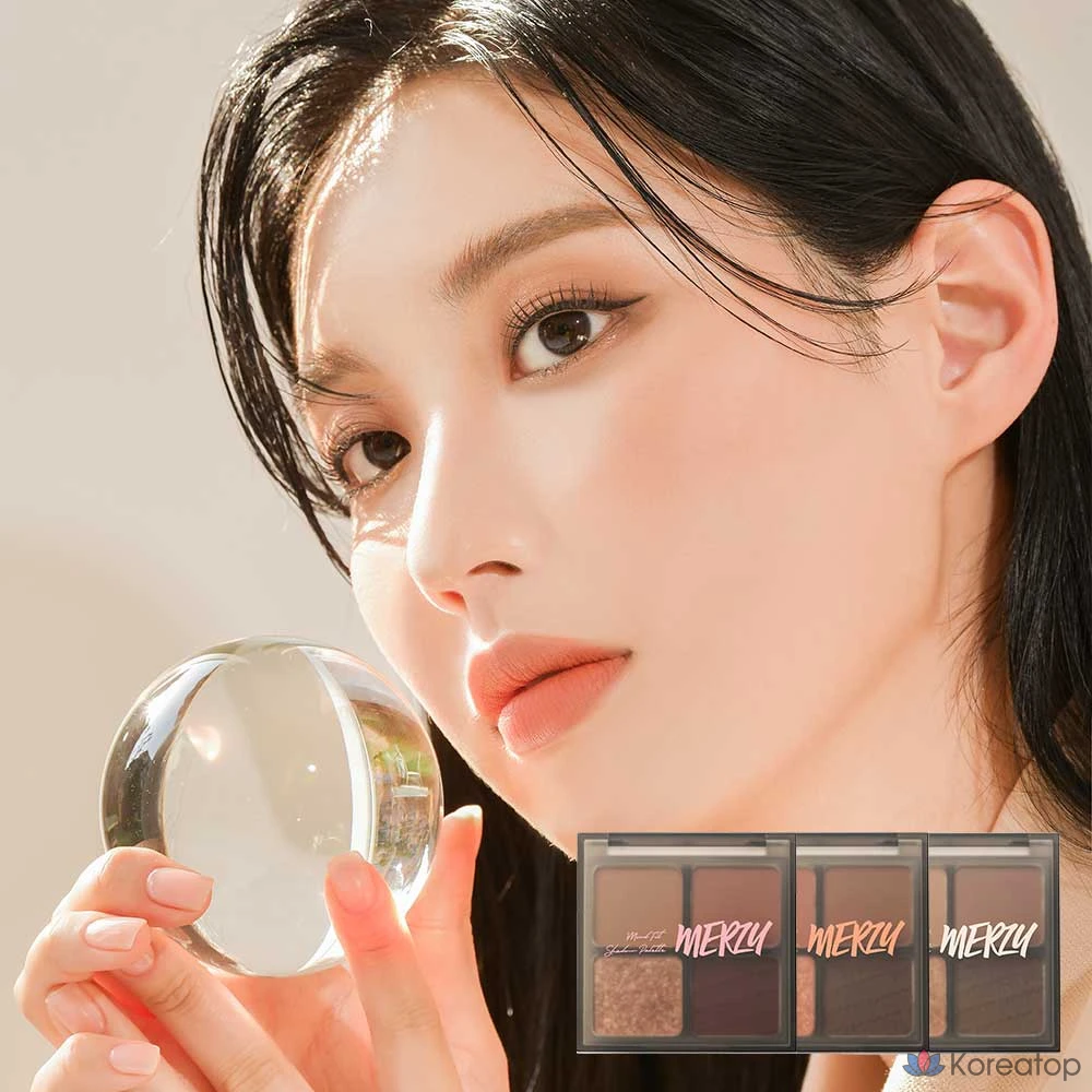 Палетка теней MERZY Mood Fit, S3 Drawn Nude, 1 шт.