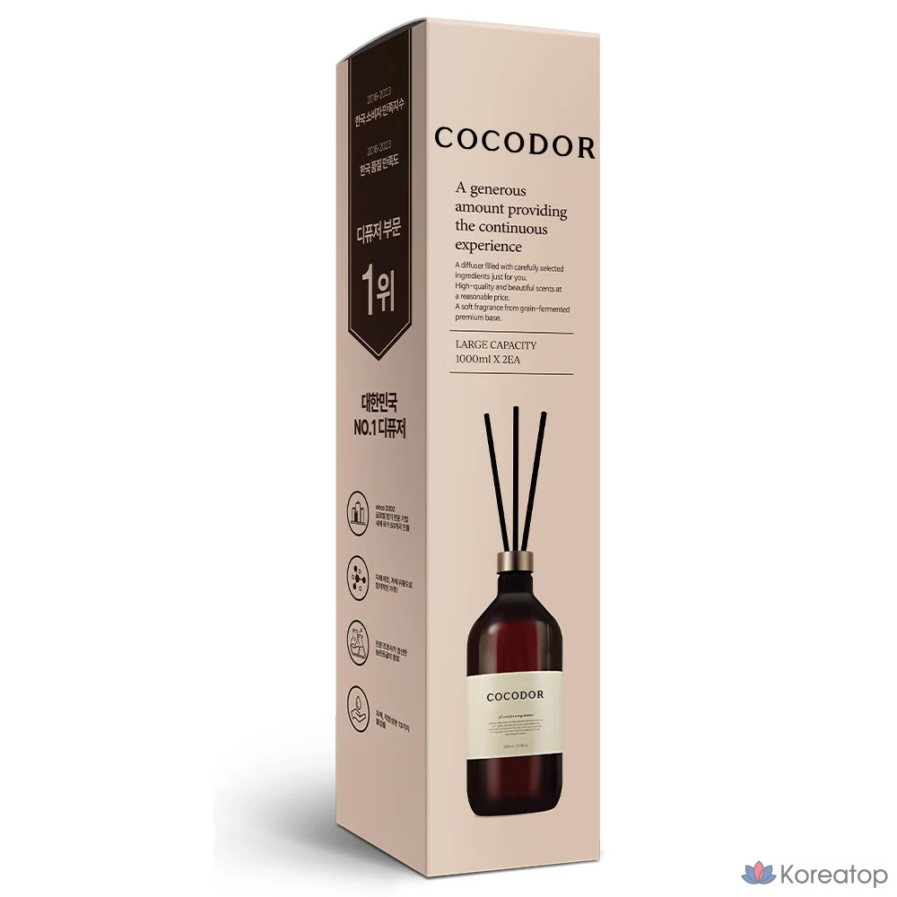 Диффузор для дома Cocodor Grande Diffuser, Forest Dawn Air, 1 л, 1 шт., фото 3