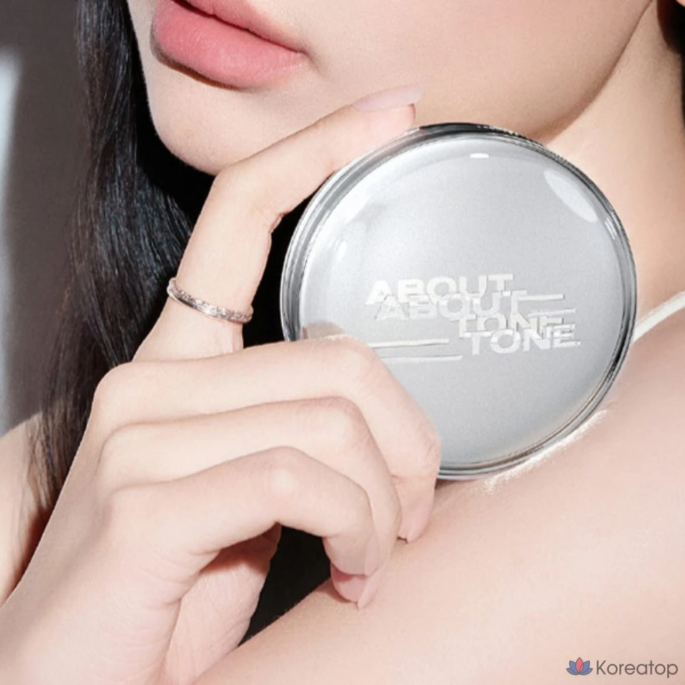 Тональный крем-кушон ABOUT TONE Skin Layer Fit Cushion 13 г, оттенок 21,5 Cool Beige, 1 шт.