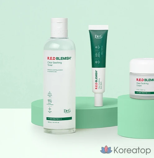 Успокаивающий тоник Dr. Ceuracle Red Blemish Clear, 300 мл, 1 шт., фото 9