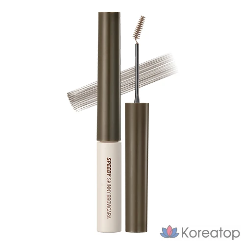 Тушь для бровей Peripera Speedy Skinny Brow, 1 шт., оттенок 03 Natural Brown