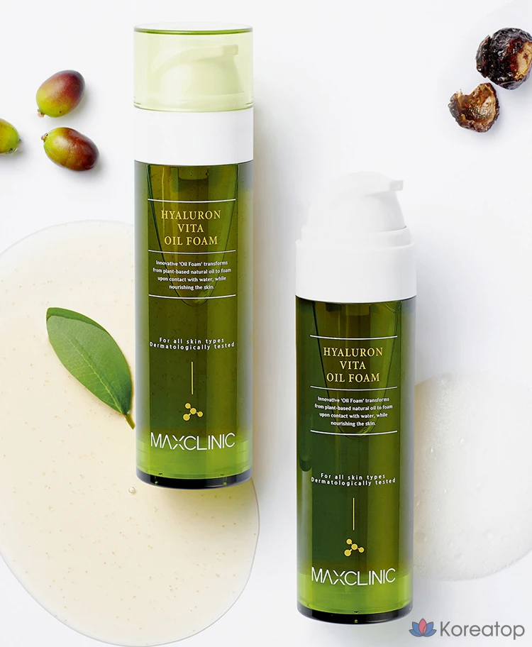 Пенка для умывания MAXCLINIC Hyaluronic Vita Oil Foam, 110 г, 1 шт.