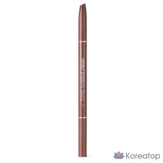 Карандаш для бровей Tony Moly Lovely, 04, коричневый, 1 шт.