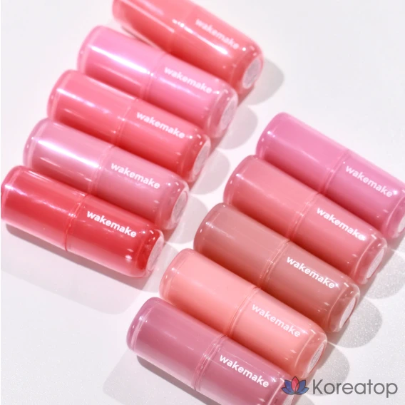 Wakemake Waterful Glow Tint, Увлажняющий, впитывающий влагу, яркий сияющий тинт, 1 шт., 4,6 г, 01_Milky Vine