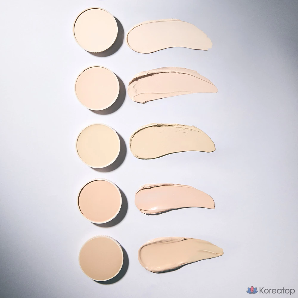 Age 20's Velvet Lasting Pact 14g + сменный блок 14g, 23C Petal Beige, 1 шт., фото 7