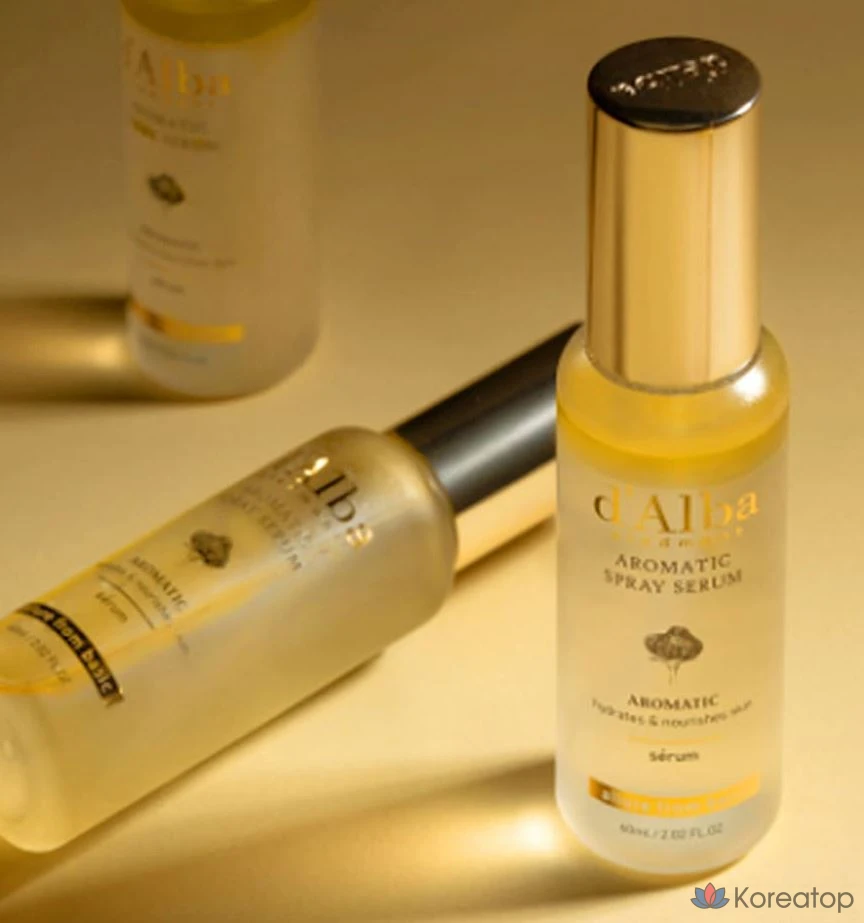 Ароматическая сыворотка-спрей D'alba с белым трюфелем, 60 мл, 1 шт.