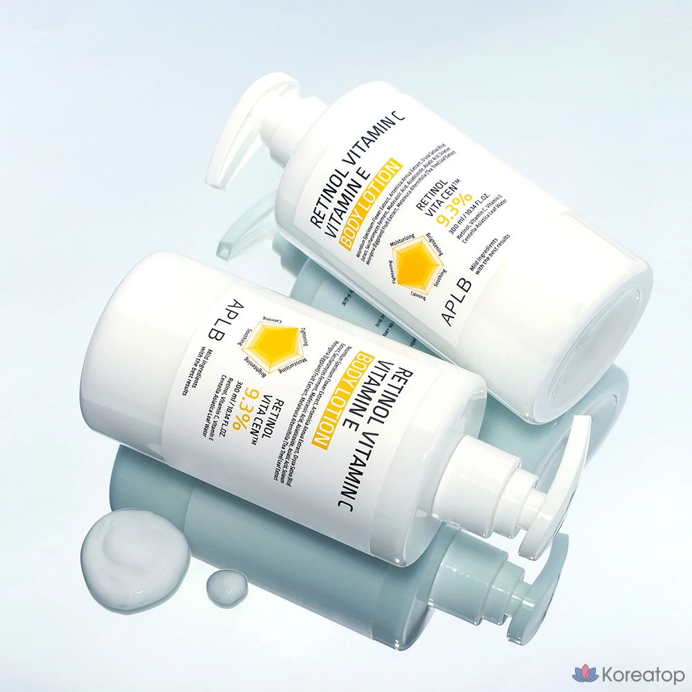 Лосьон для тела APLB Retinol Vitamin C Vitamin E, 300 мл, 1 шт.