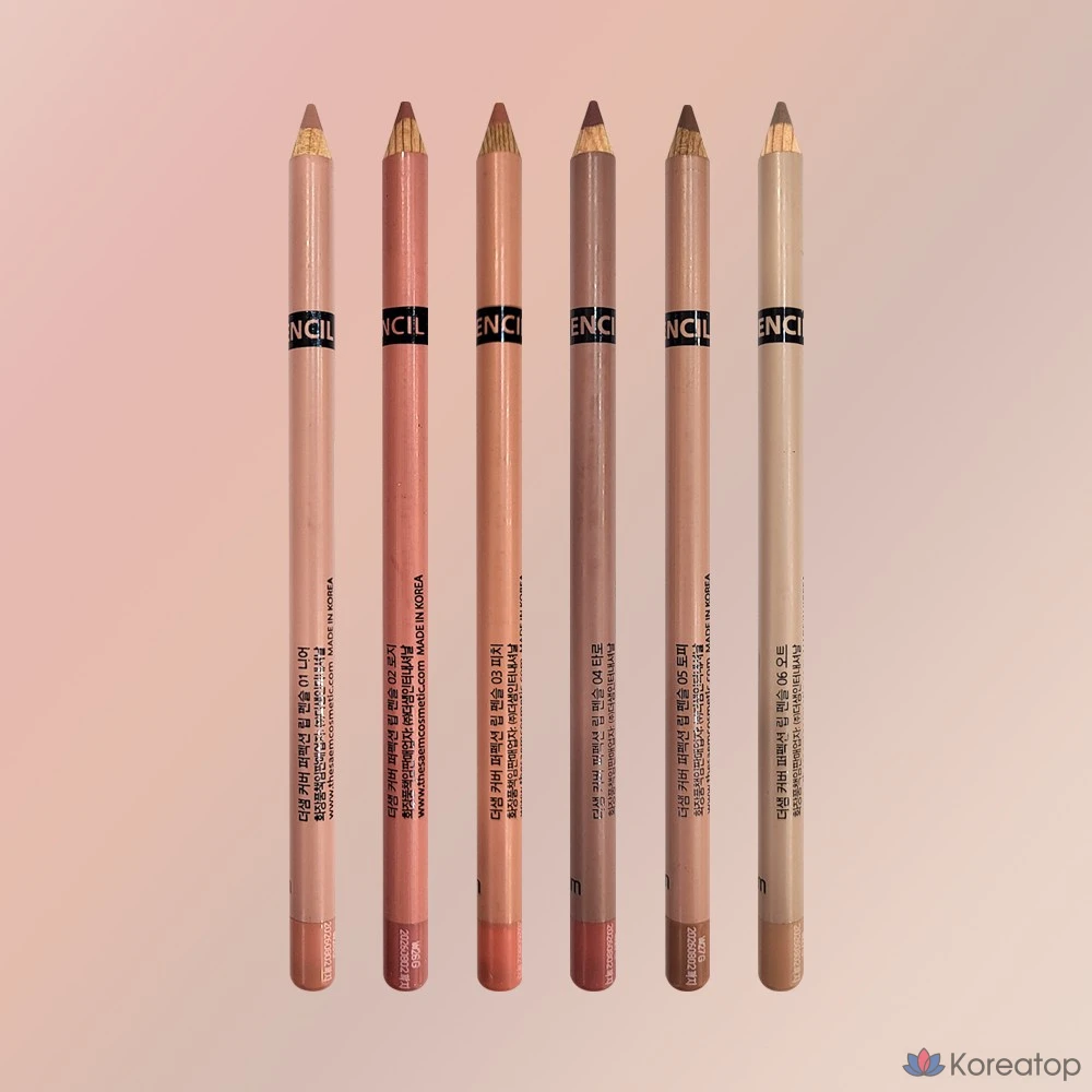 Карандаш для губ The Saem Cover Perfection, оттенок 06 Oat, 1 шт., фото 3