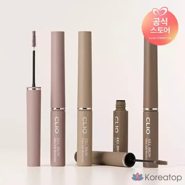 Тушь для бровей Clio Slim Ash, 3.003 Натуральный пепельный оттенок, 1 шт.