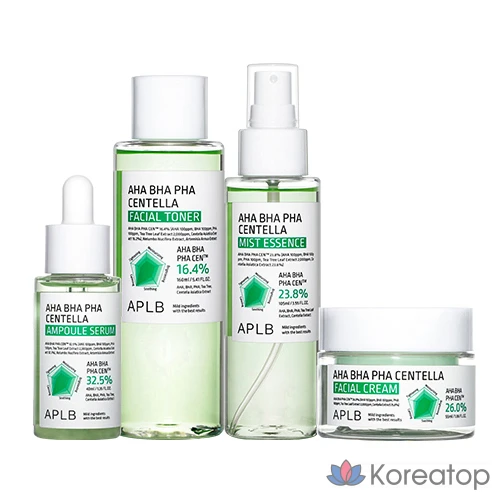 APLB Крем для лица с центеллой AHA BHA PHA, 1 шт., 55 мл