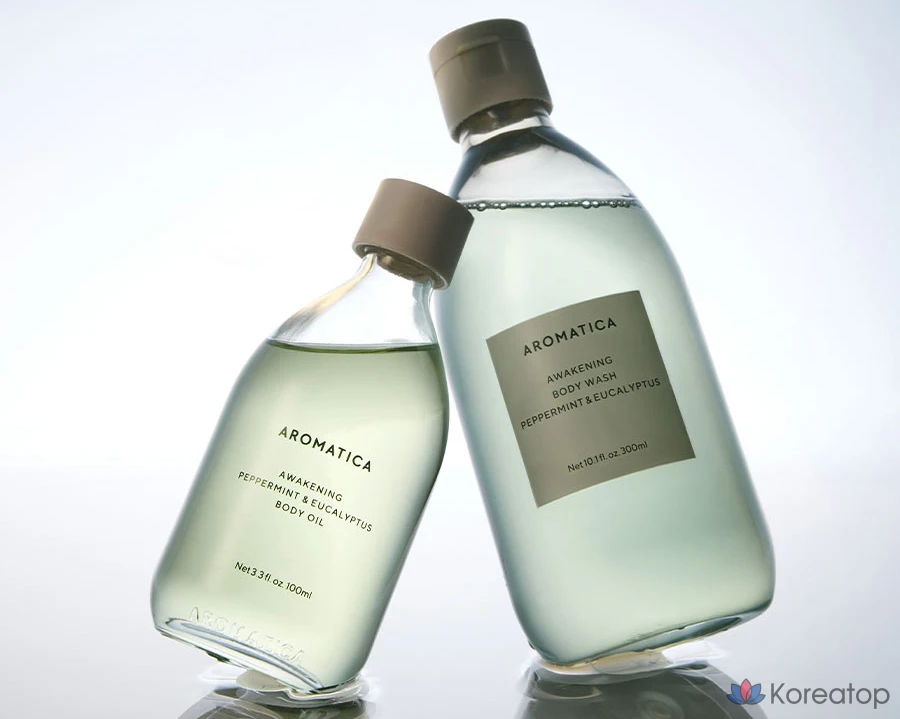 Гель для душа Aromatica Awakening с мятой и эвкалиптом, 300 мл, 1 шт.