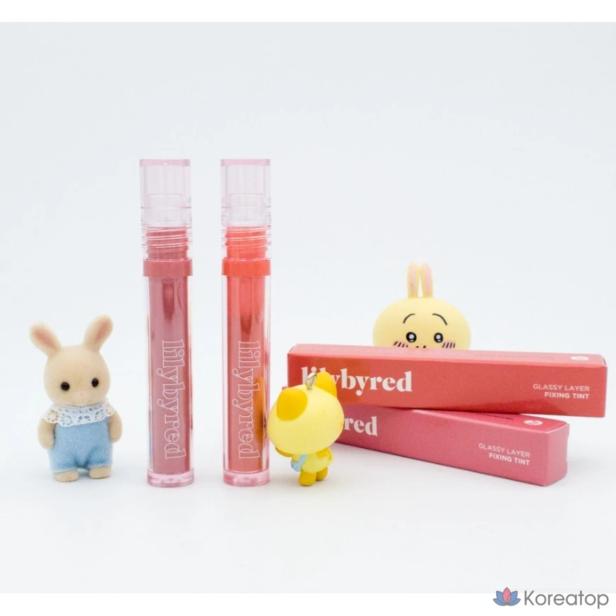 Lilybyred New Glassy Layer Fixing Tint, 15 цветов, 01-Cheeky Peach, 1 шт.