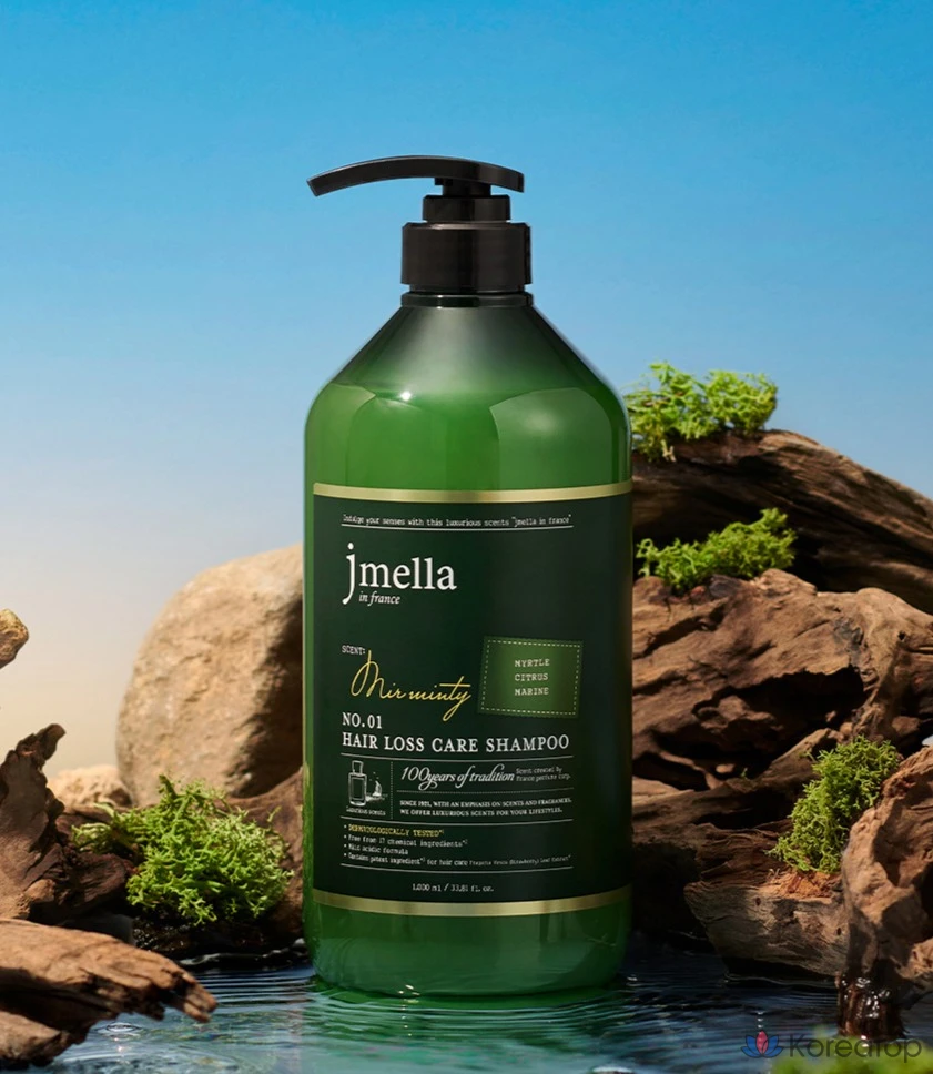 Охлаждающий мятный шампунь для волос Jmella Mir с цитрусовыми нотками, 1 л, 1 шт., фото 2