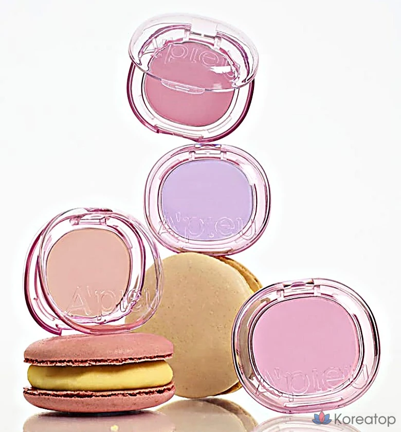 Пастельные румяна A'Pieu Juicy Pang, 3,7 г, упаковка 10 шт., оттенок «Ягодный хлопок», 1 шт., фото 3