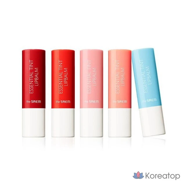 Бальзам для губ The Saem Sammul Essential Tint Lip Balm, Essential Rose, 4 г, 1 шт.