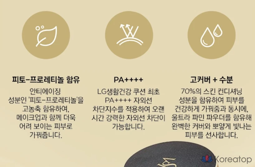 Тональный крем Isa Knox Age Focus Phytopro-Retinol Extreme Cover Cushion (основной продукт + набор сменных блоков) 15 г, № 21, 1 шт., фото 6