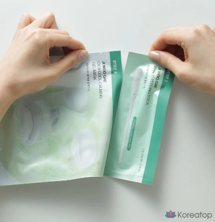 Пилинг-маска Celimax Eraser Cica PHA Peel Two-Step Gel Mask, 20 шт., фото 10