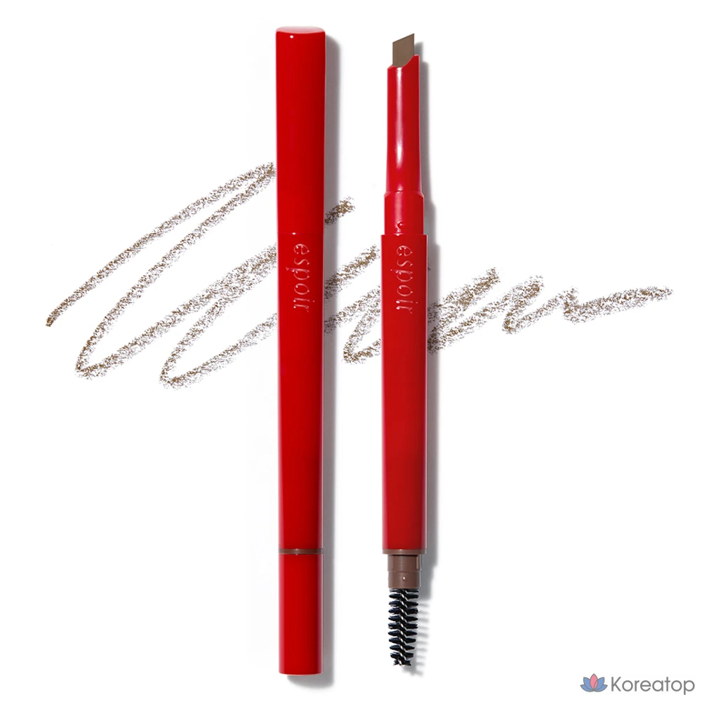 Карандаш для бровей Espoir The Brow Easy Shaping Pencil 0,2 г, № 4, светло-коричневый, 1 шт.