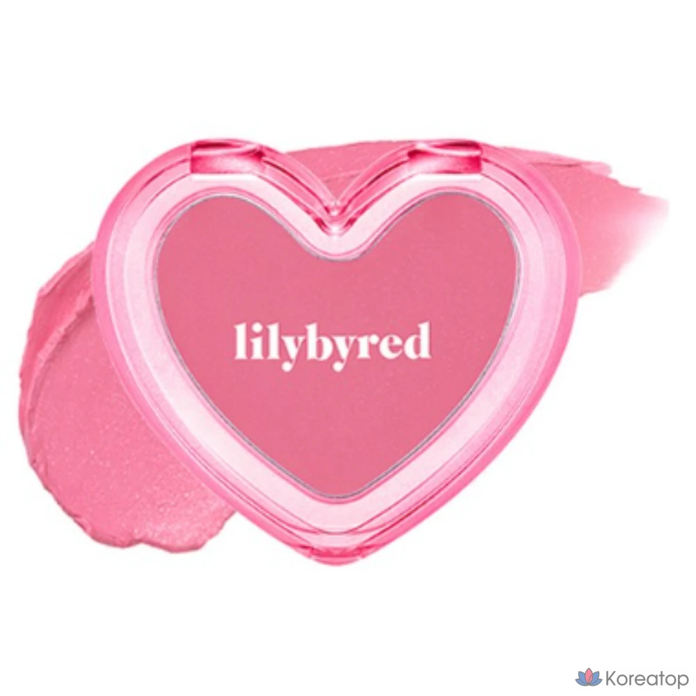Румяна Lilybyred Love Beam Shavette, 3,5 г, 06, малиновый топпинг, 1 шт.