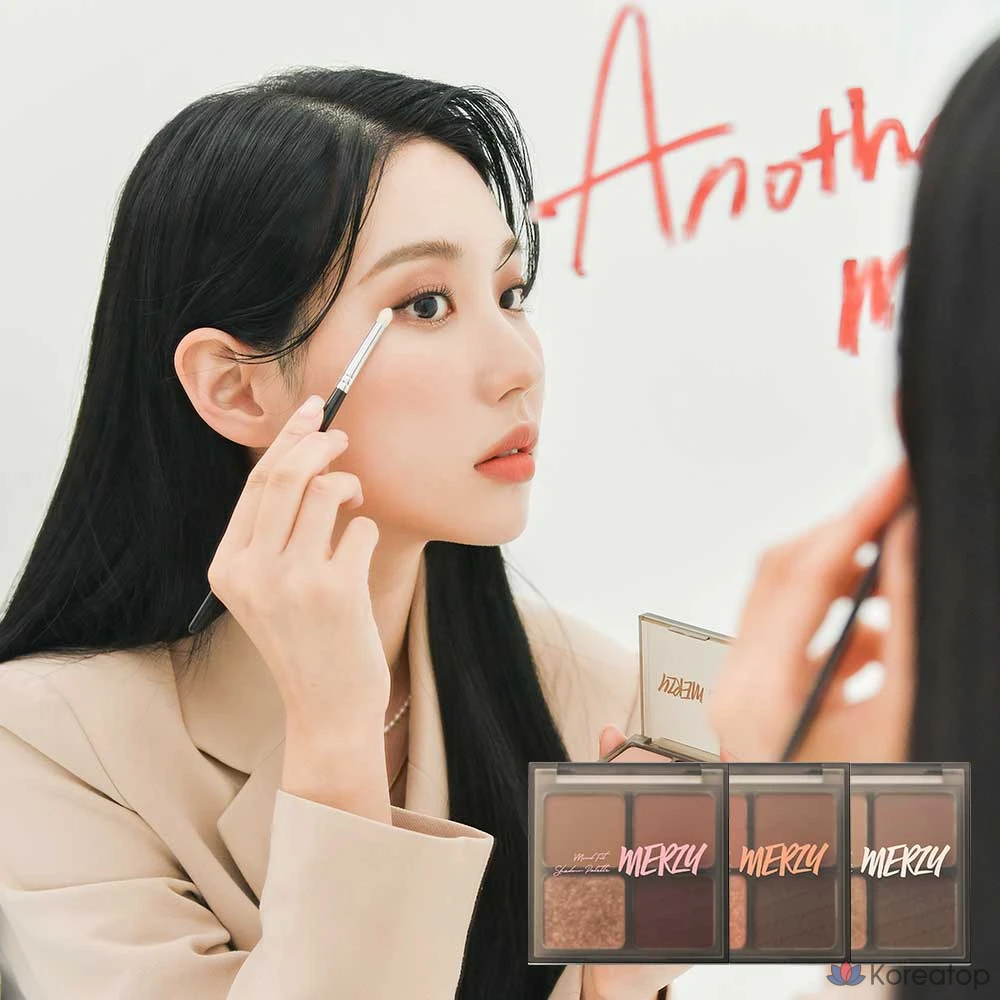 Палетка теней MERZY Mood Fit, S3 Drawn Nude, 1 шт.