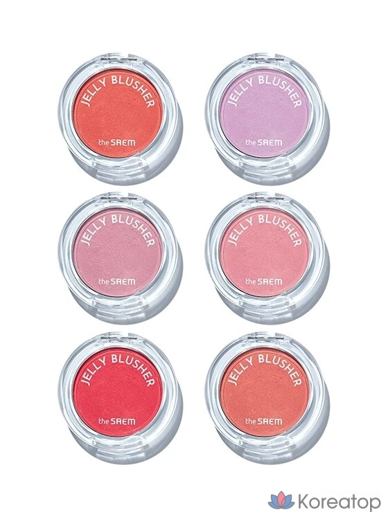 Румяна The Saem Jelly Blusher US, PK01 Sweet Metal, 1 шт.