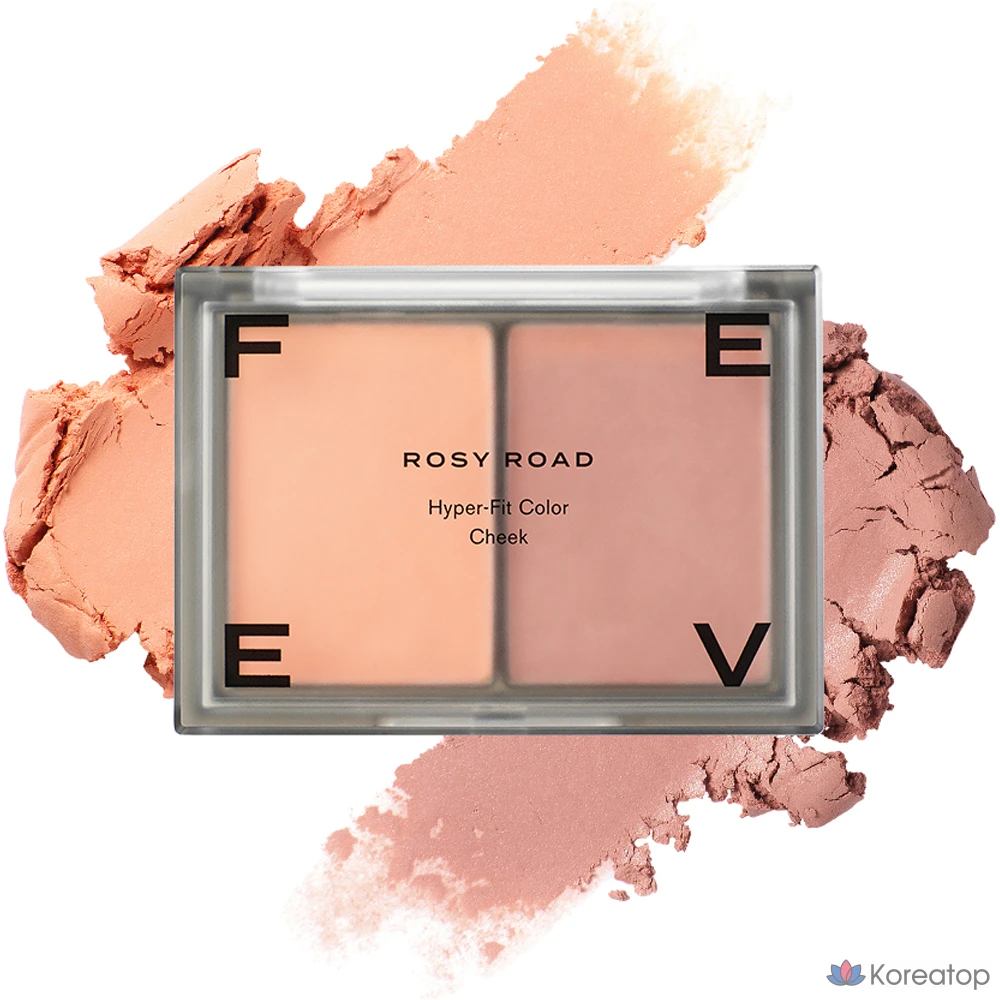 Румяна FEEV Color Cheek Blusher 8.2g, Rosy Road, 1 шт.