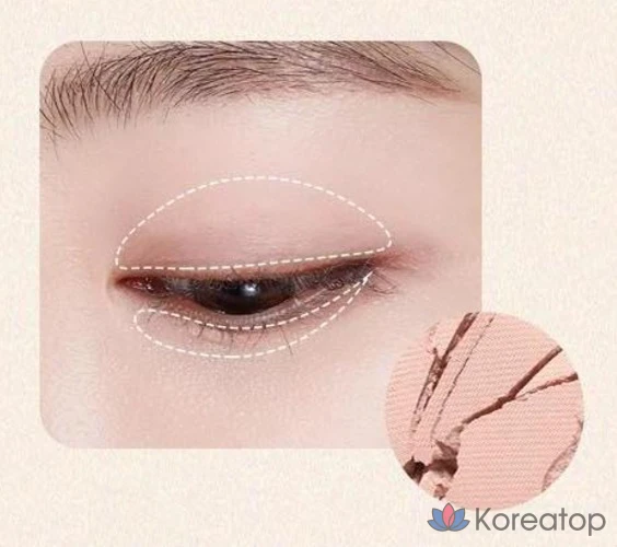 Палитра из 4 цветов Nature Republic Daily Basic, оттенок 02 Rose, 1 шт., фото 5