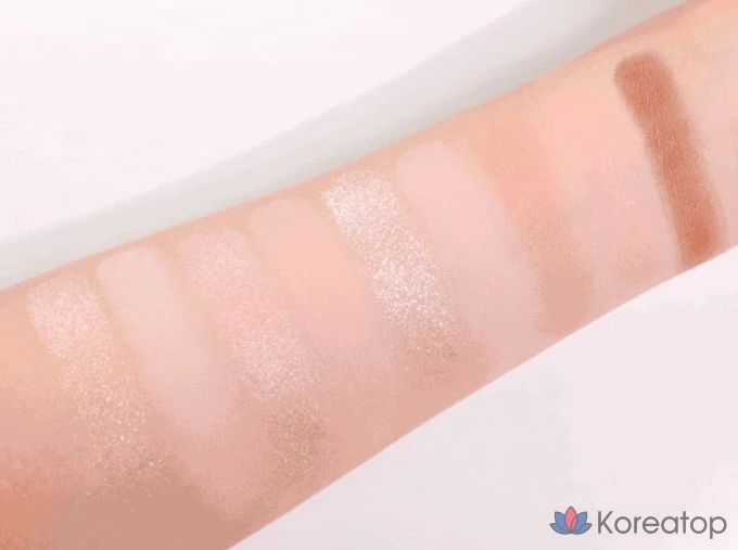 Палетка теней для век Holika Holika My Favorite Mood Eye Palette, Shell on the Beach, 1 шт., фото 4