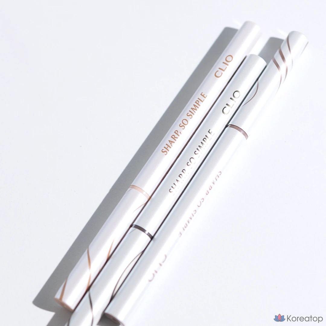 Водостойкий карандаш для глаз Clio Eyeliner Sharp So Simple, № 7, кремовый, цвет слоновой кости, 1 шт., фото 2