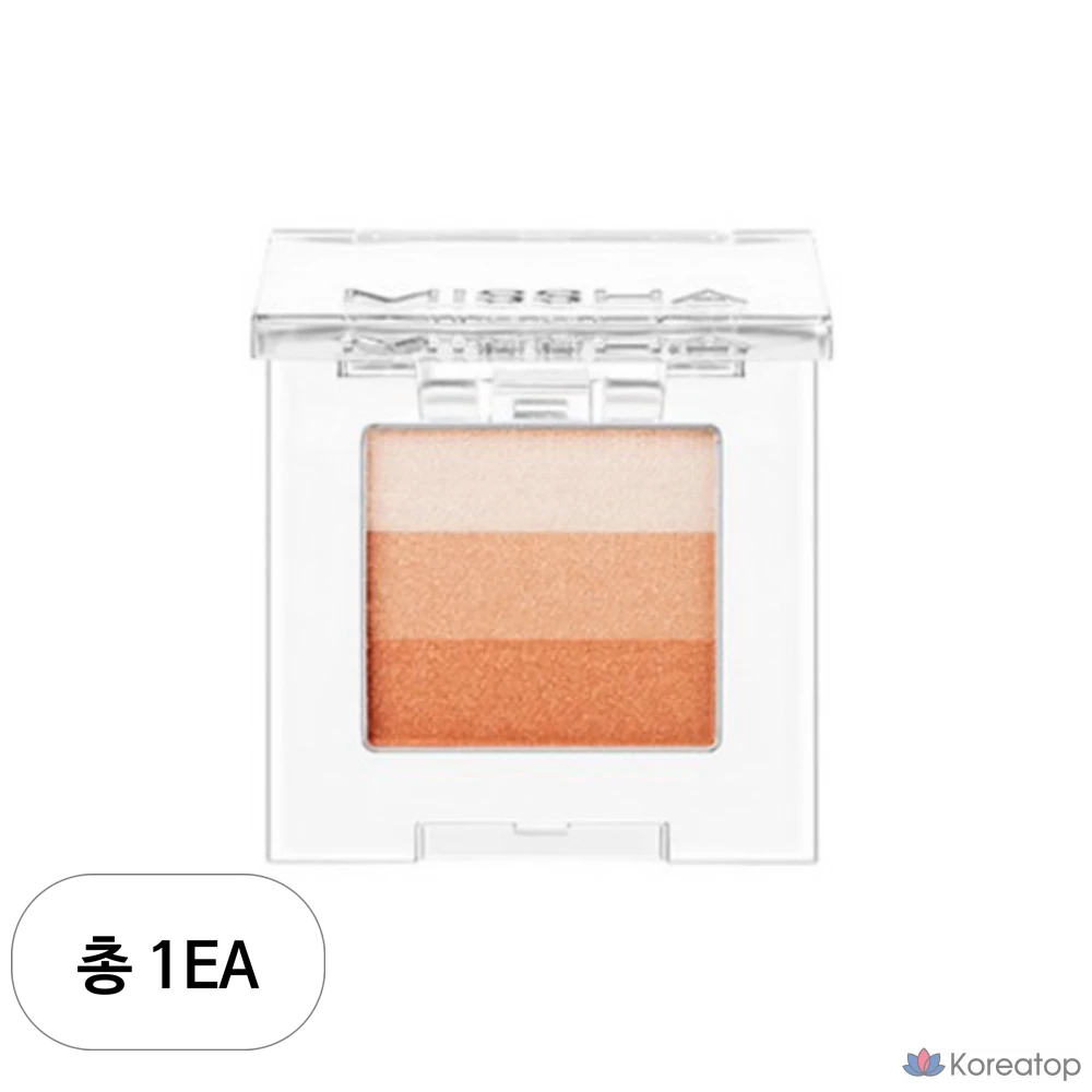 Тени для век Missha Triple Shadow 2 г, № 8, оттенок Orange Parade, 1 шт.