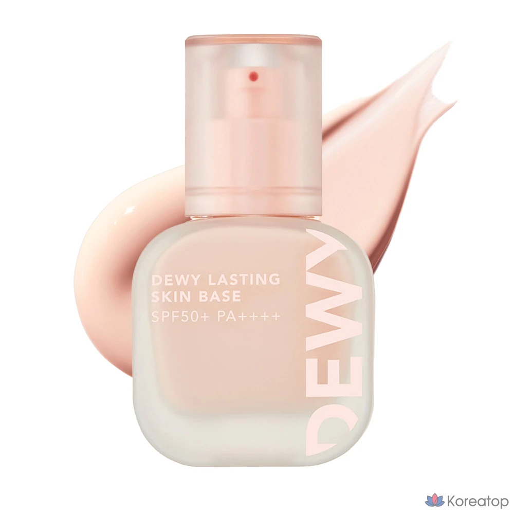 Тональная основа под макияж The Face Shop Dewy Lasting Skin Base, 35 мл, 01 Glow, 1 шт.