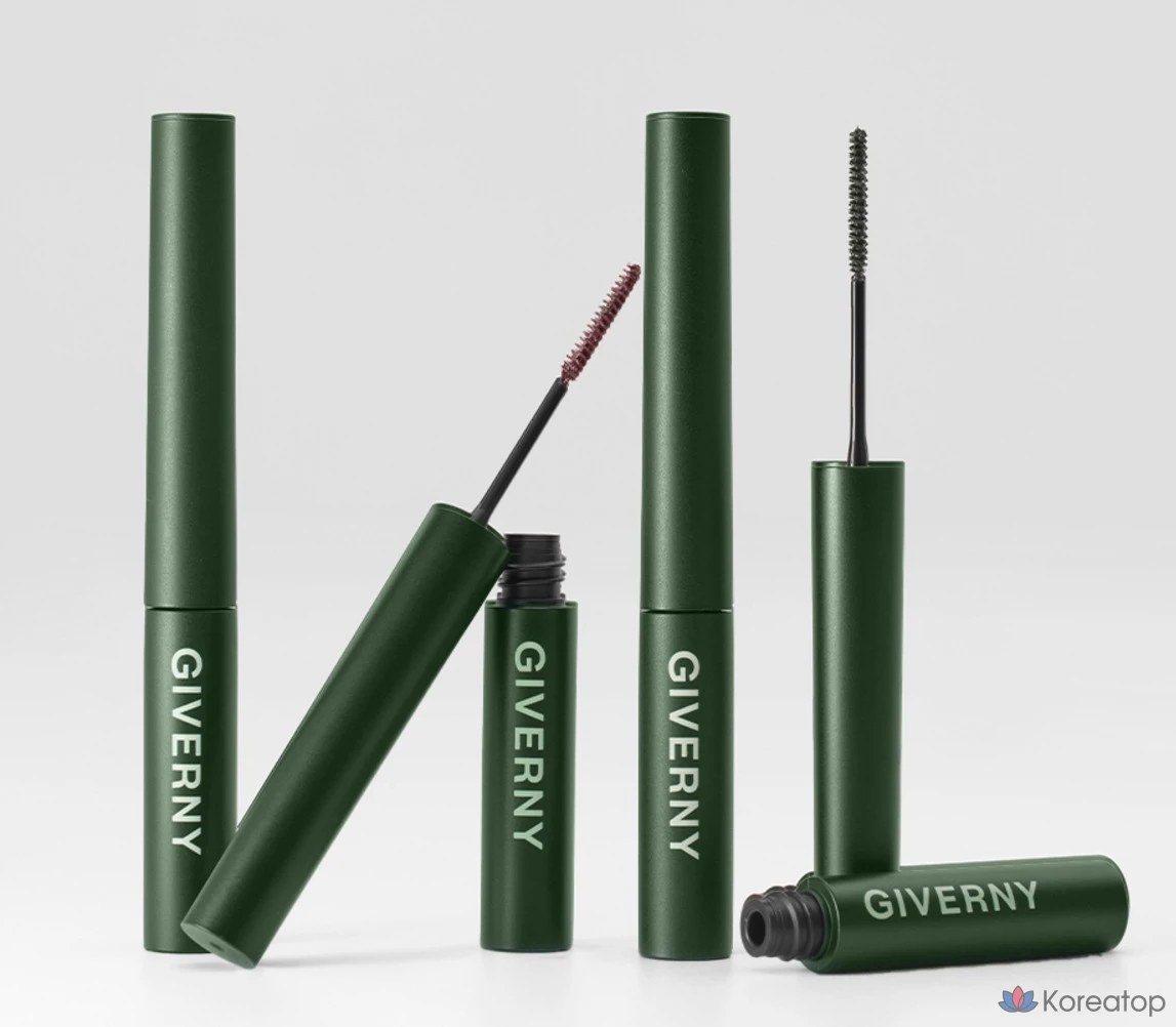 Тушь для ресниц Giverny Close-Fit Sensitive 3,5 г, оттенок 04 «Хаки-коричневый», 1 шт.